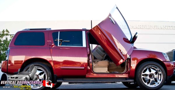 Nissan Armada 2003-2015 4DR Lambo Vertical Doors Kit - Image 3