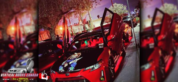 Scion TC 2011-2016 Lambo Vertical Doors Kit - Image 2