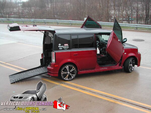 Scion XB 2004-2007 Lambo Vertical Doors Kit - Image 3