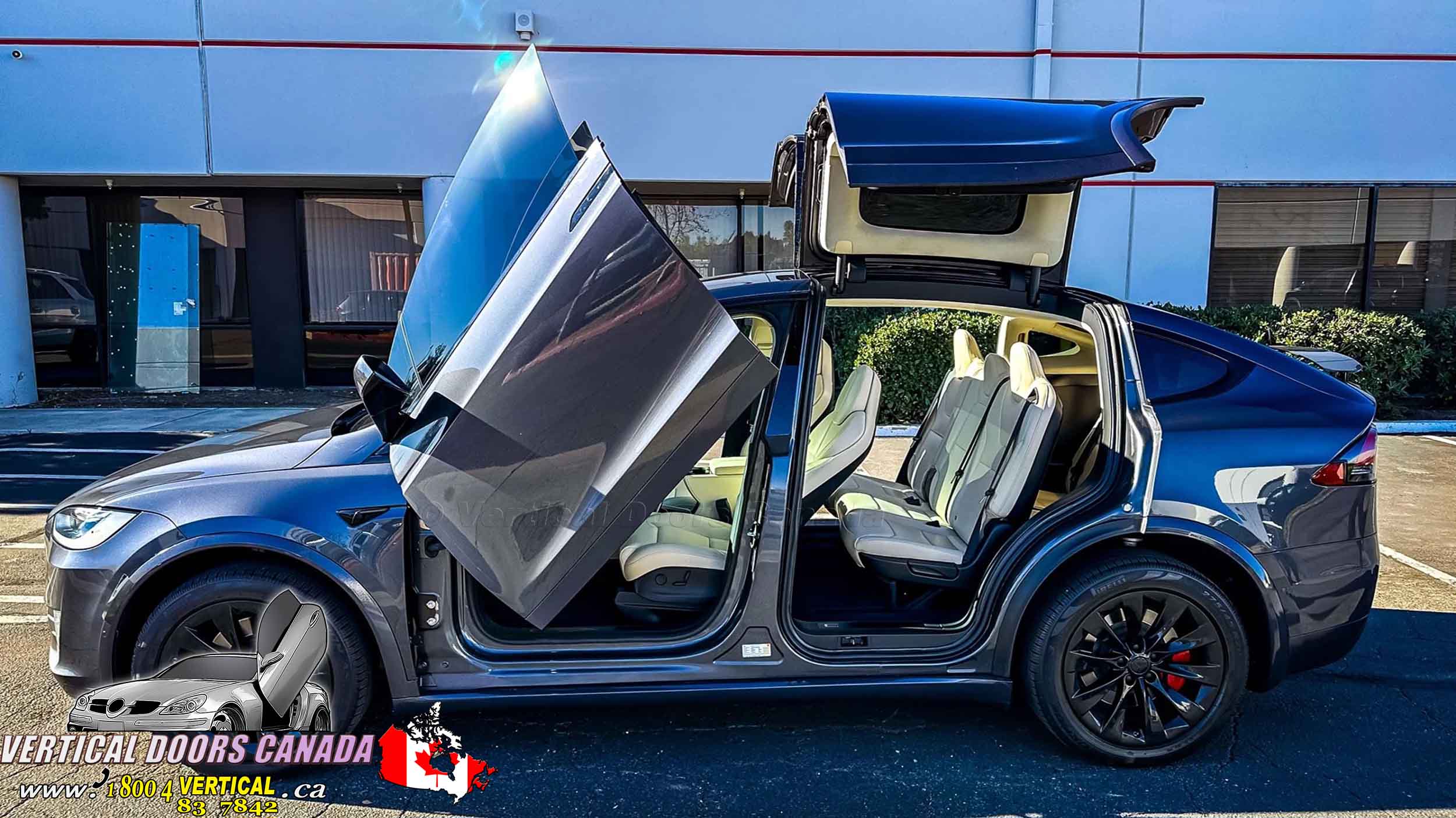 Tesla Model X 2016-2026 Lambo Vertical Doors Kit - VDCTESX16