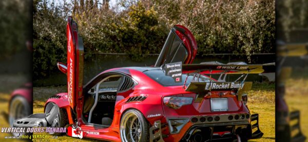 Subaru BRZ 2012-2021 Lambo Vertical Doors Kit - Image 5