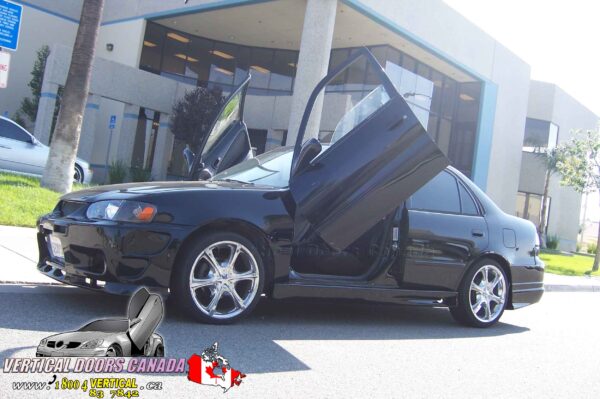 Toyota Corolla 1995-2002 4DR Lambo Vertical Doors Kit ( Special Order ) - Image 2