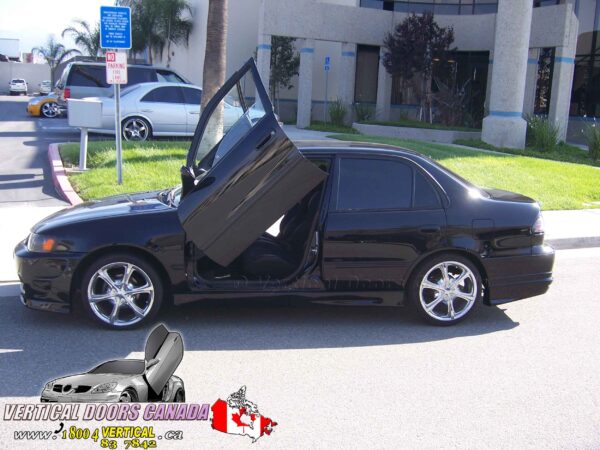 Toyota Corolla 1995-2002 4DR Lambo Vertical Doors Kit ( Special Order ) - Image 3